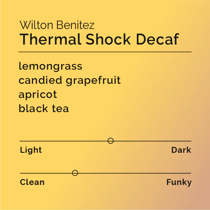 Black & White Roasters - Wilton Benitez Thermal Shock Decaf (340g)